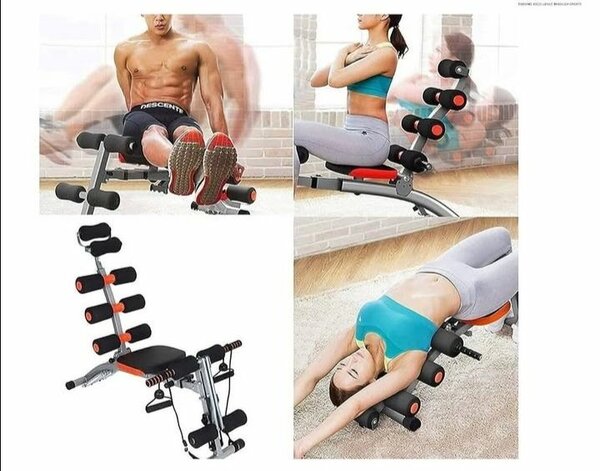 Six pack care exercise bench