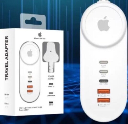 5 Ports Socket Travel Adapter