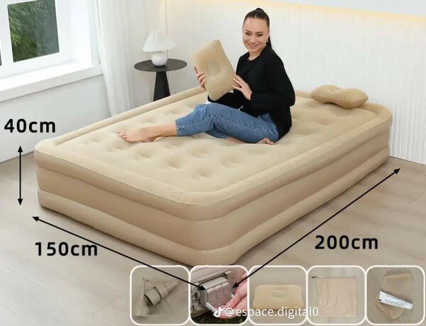 Matelas gonflable 2 places