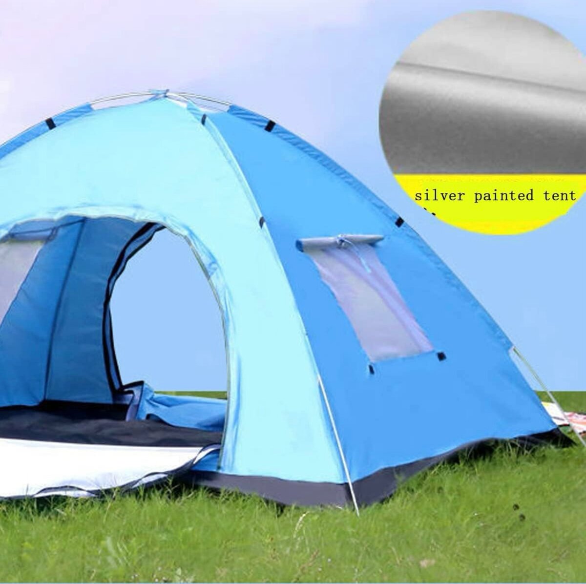 Tente d'extérieur Tente Automatique 3-4 Personnes Tente de C