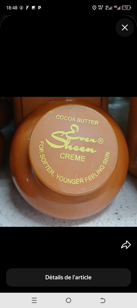 Crème au beurre de cacao