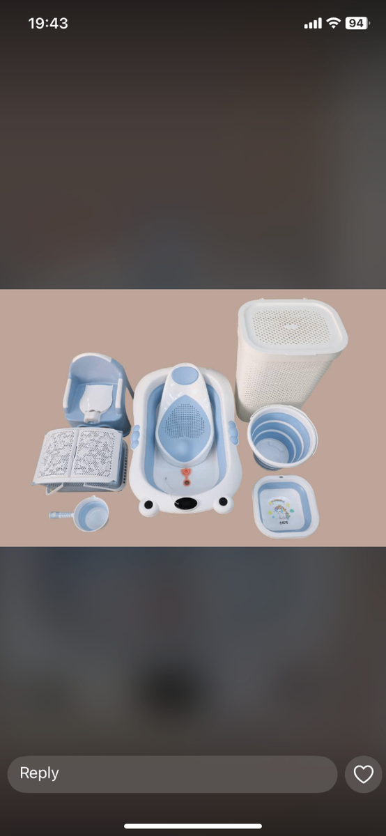 Baby Bathing Essentials Set