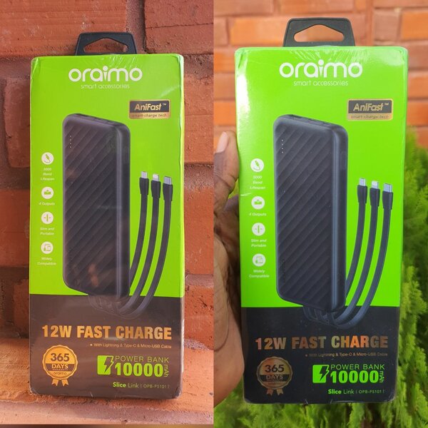 Oraimo 12w powerbank