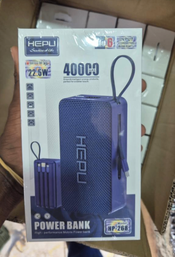 Power Bank 40000mAh Rapide