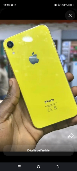 iPhone Jaune Éclatant