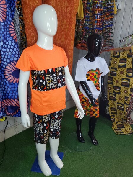 African Wear Top&Down kids