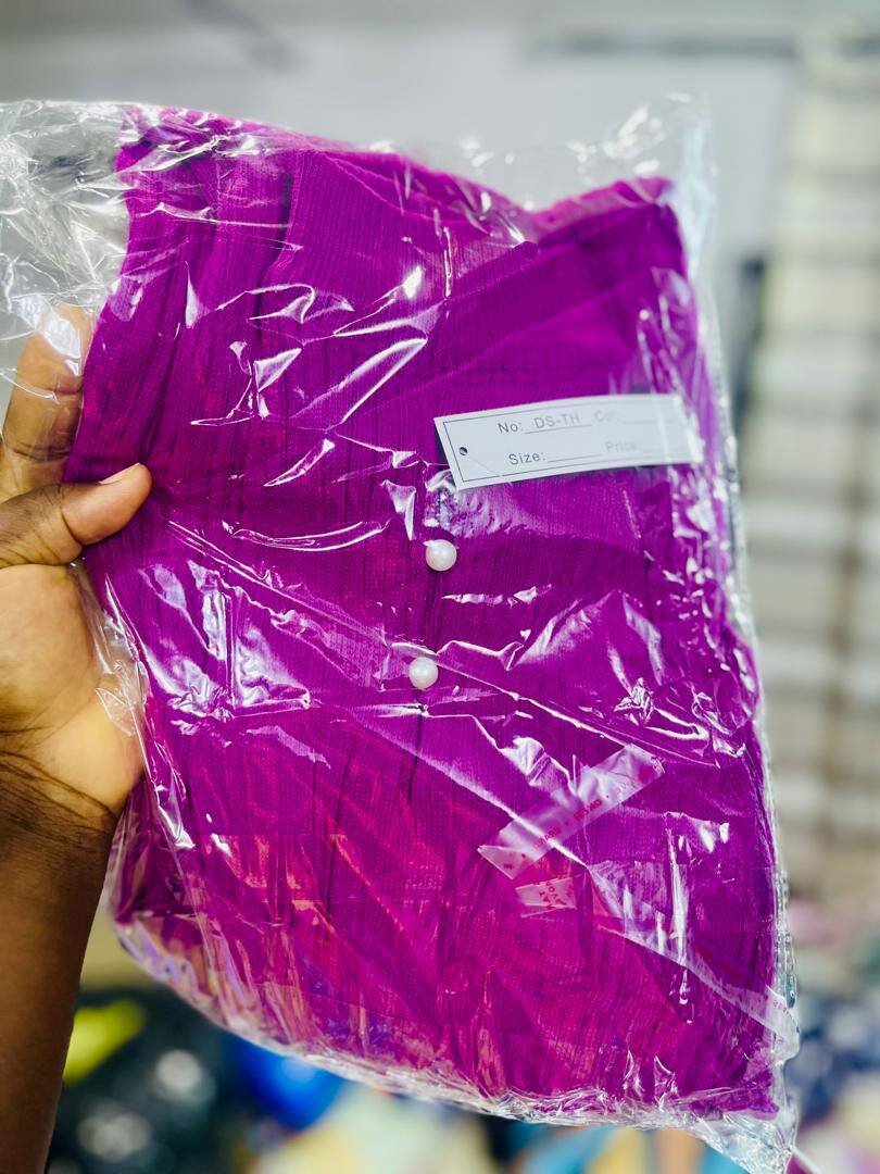 Ladies 2 pieces casual wears with cargo pockets