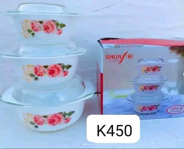 a set of glass containers