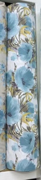 Хлопковый ранфорс с принтом