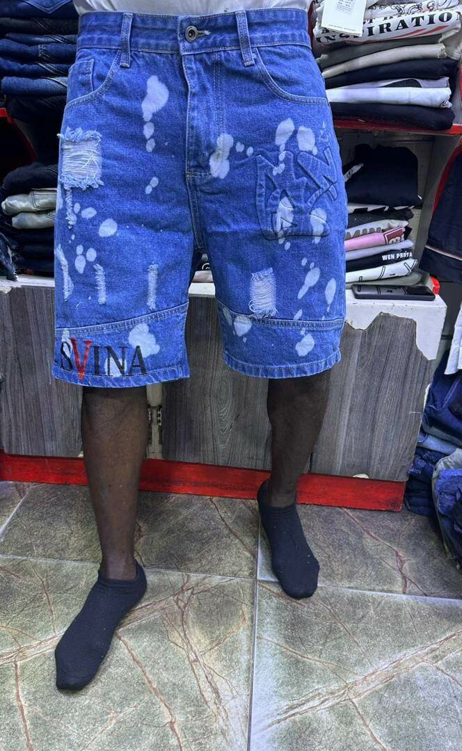 Shorts en denim décontractés