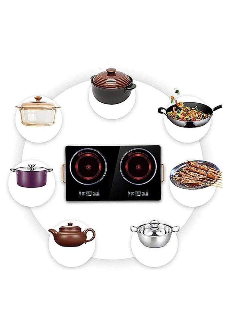 7000W INFRARED DOUBLE BURNER COOKER
