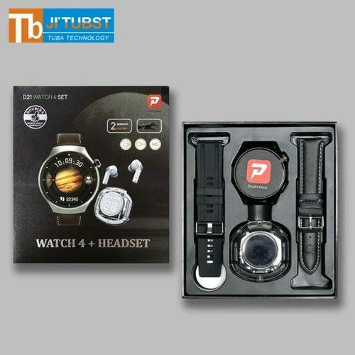 Montre connectée et écouteurs D21