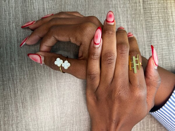 Bagues en or élégantes