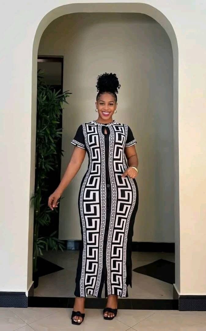 Robe longue ethnique chic