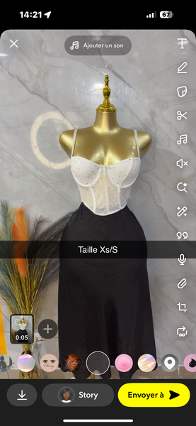 Robe Corset Élégante Femme