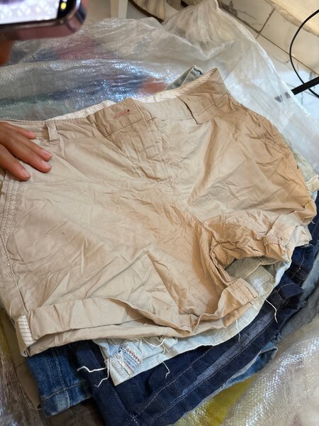 Lot de shorts en denim