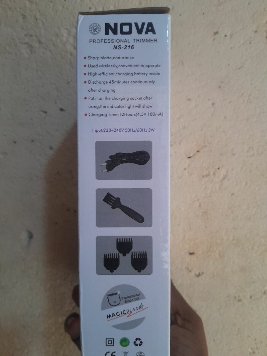 Tondeuse professionnelle Nova