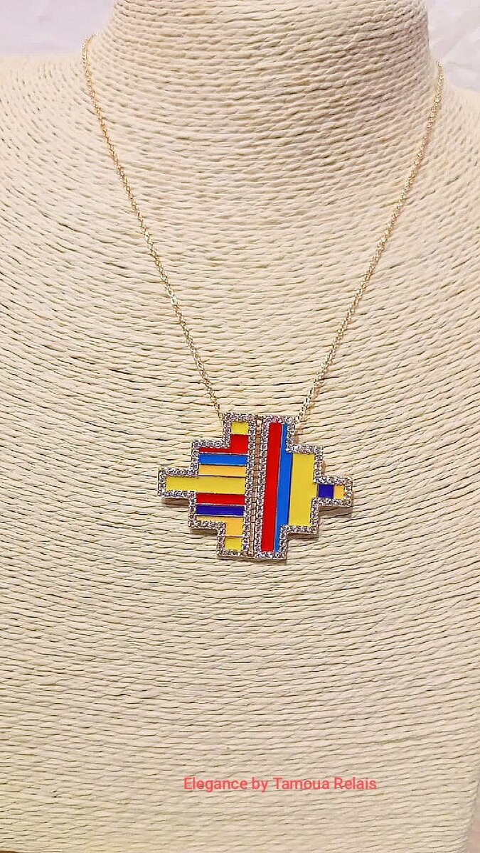 Collier Élégance Multicolore