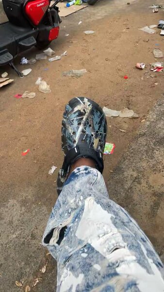 Sabots à motifs pour hommes