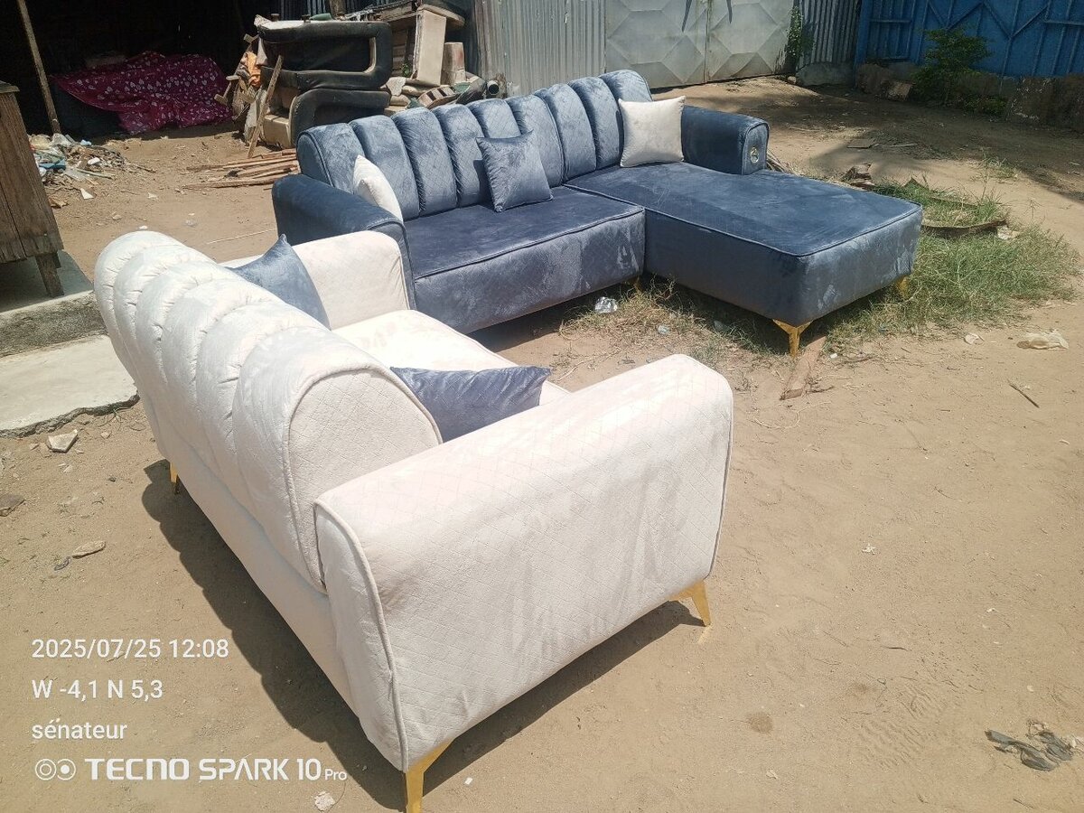 Canapé et Causeuse Élégants