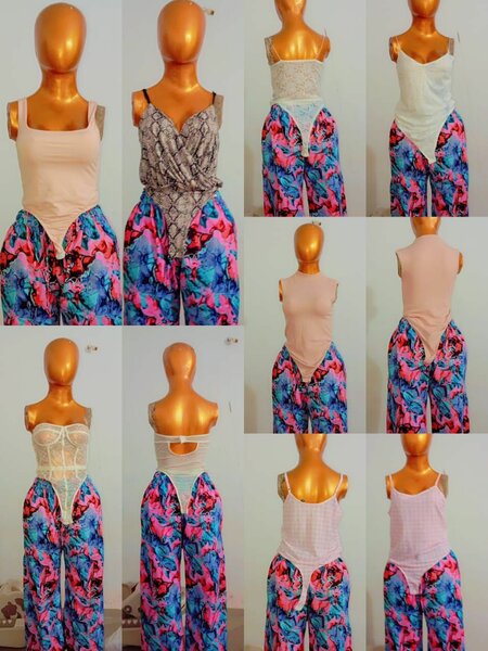 Lot de Bustiers Femme Élégants