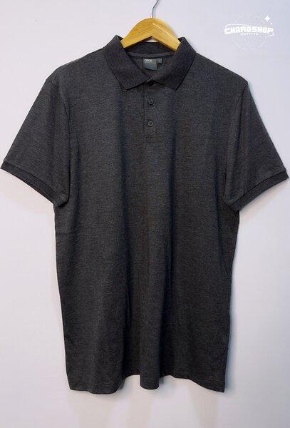Polo Homme Élégant Noir