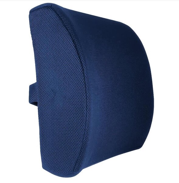 Memory foam back rest back pillow