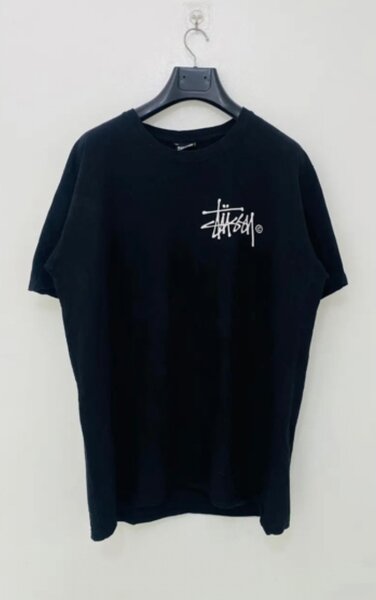 T-shirt noir Stussy