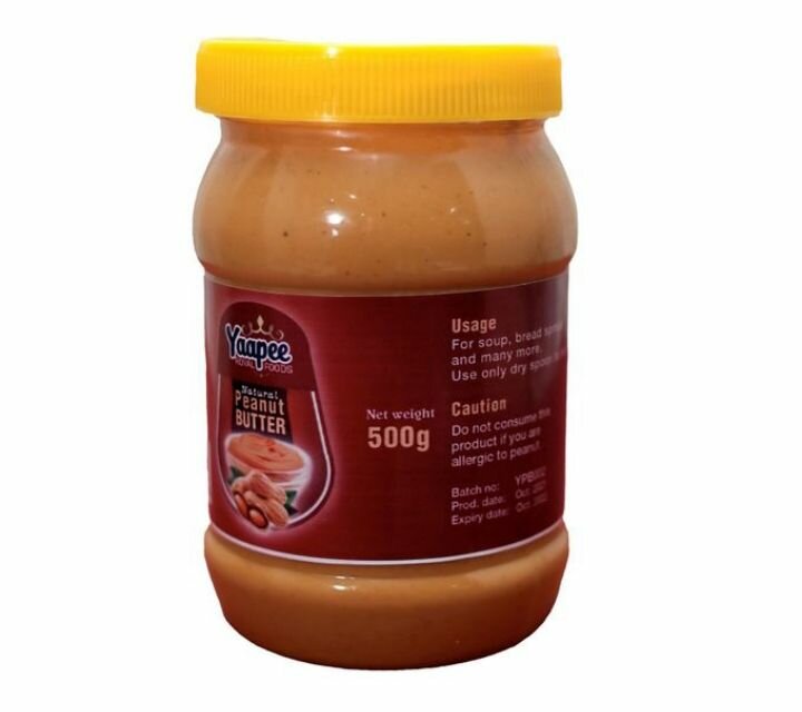 Peanut or Groundnuts butter