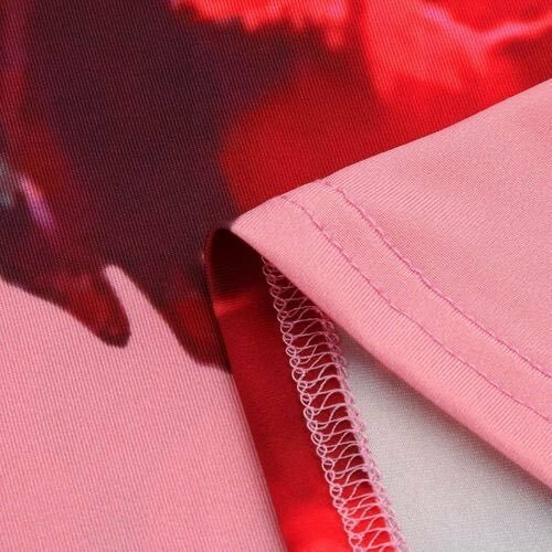 Fashion Ladies Long Dress Women Casual Half Sleeve Grown Eve