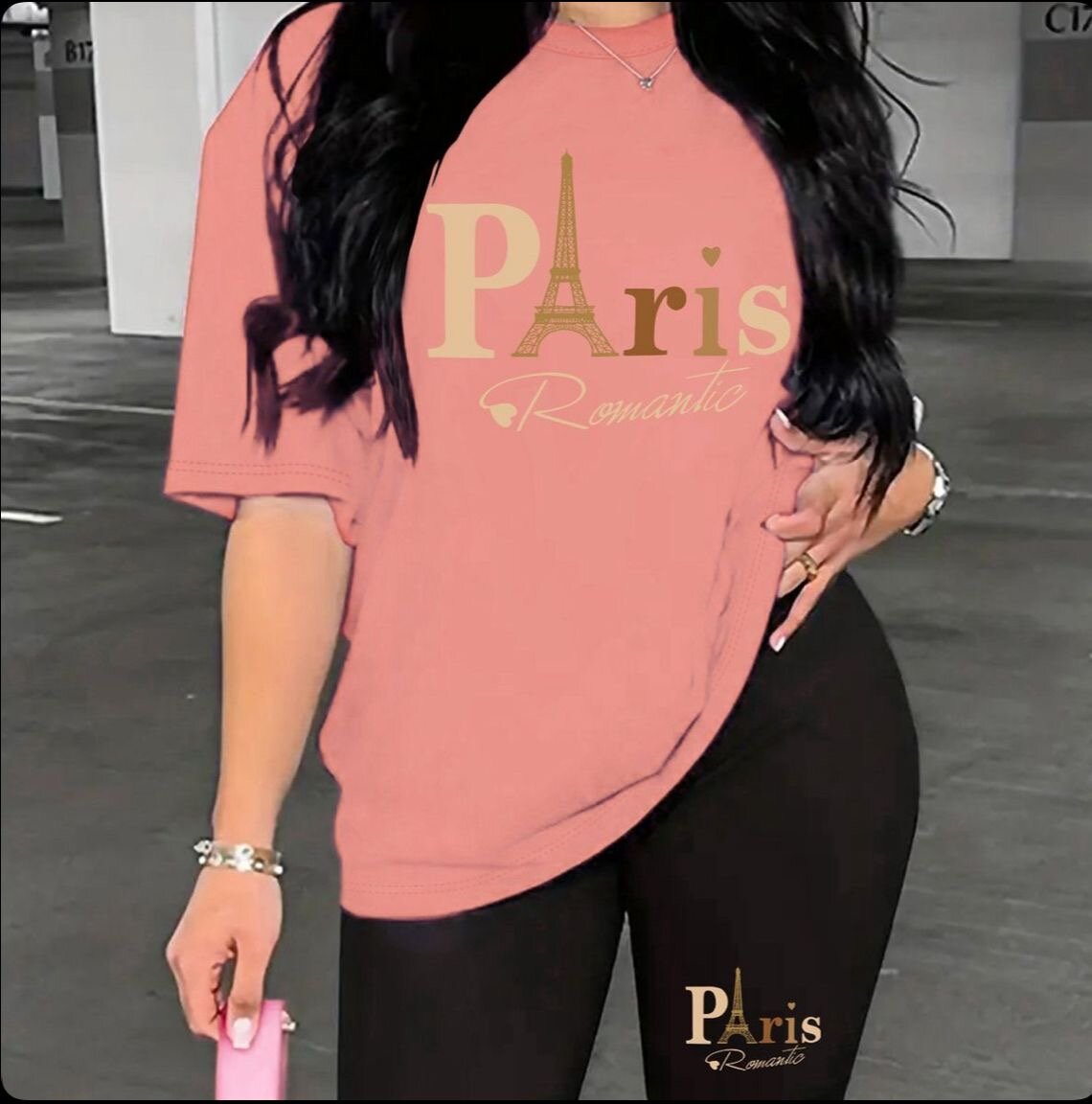 T-shirt "Paris Romantique"