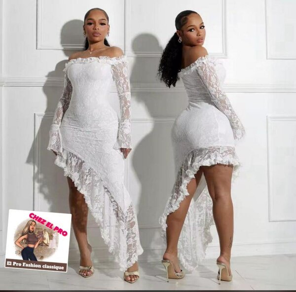 Robe en dentelle élégante