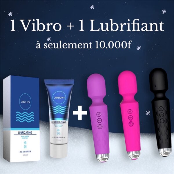 1 Vibromasseur + 1 Lubrifiant