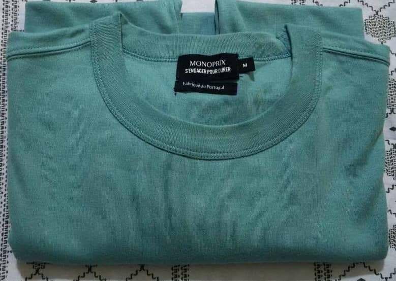 T-shirts Monoprix en coton bio