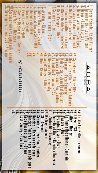 Eau de Parfum Aura Collection