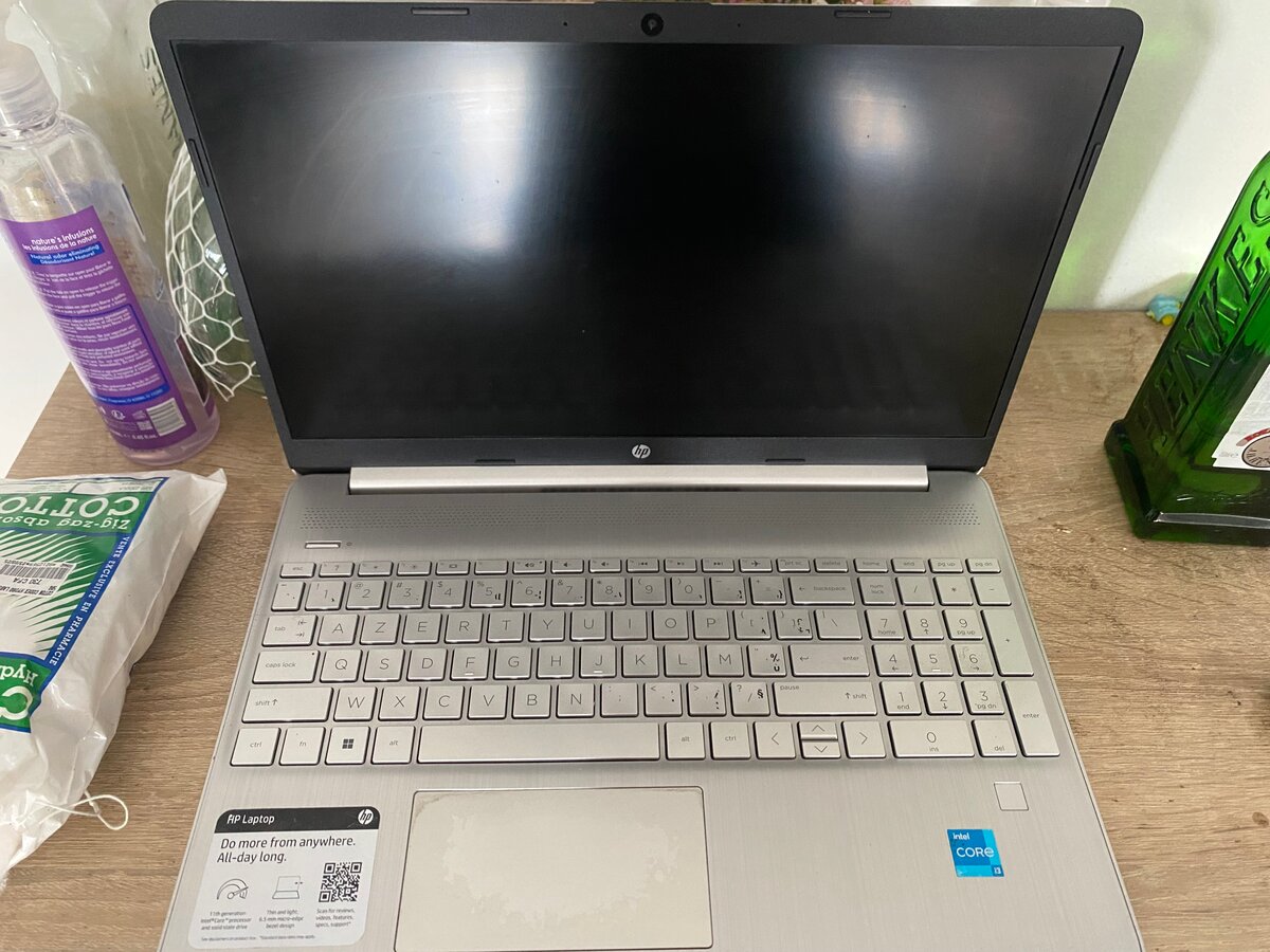 HP Laptop 15.6" Argent