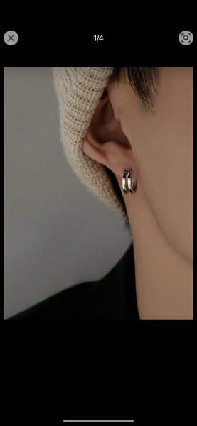 Boucles d'oreilles pendantes croix élégantes