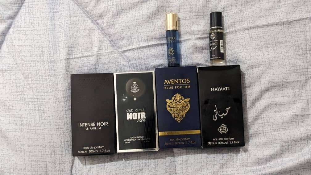 Arabic perfumes and oils