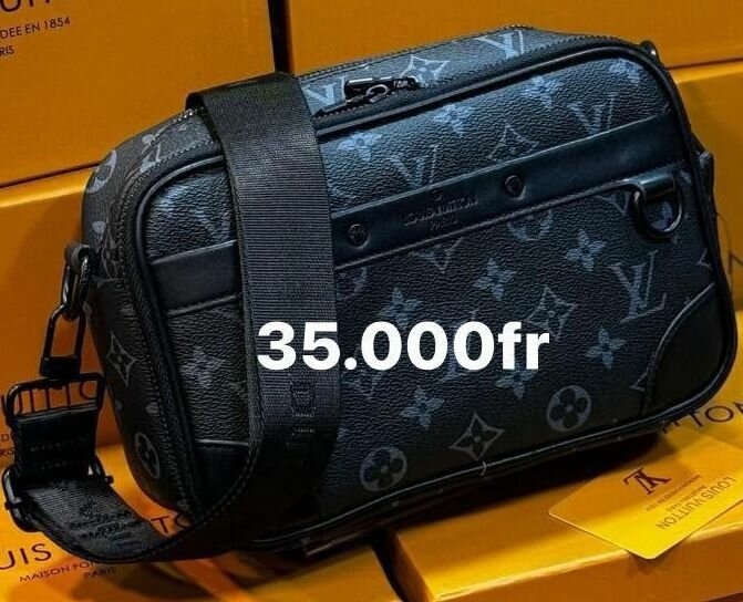 Sac bandoulière en cuir homme