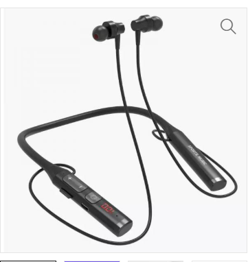 60hours FM Radio, Memory Card, MP3 Smart Wireless Bluetooth Boat Neckband Siri SIMR headphone with 5 Option Equalizer