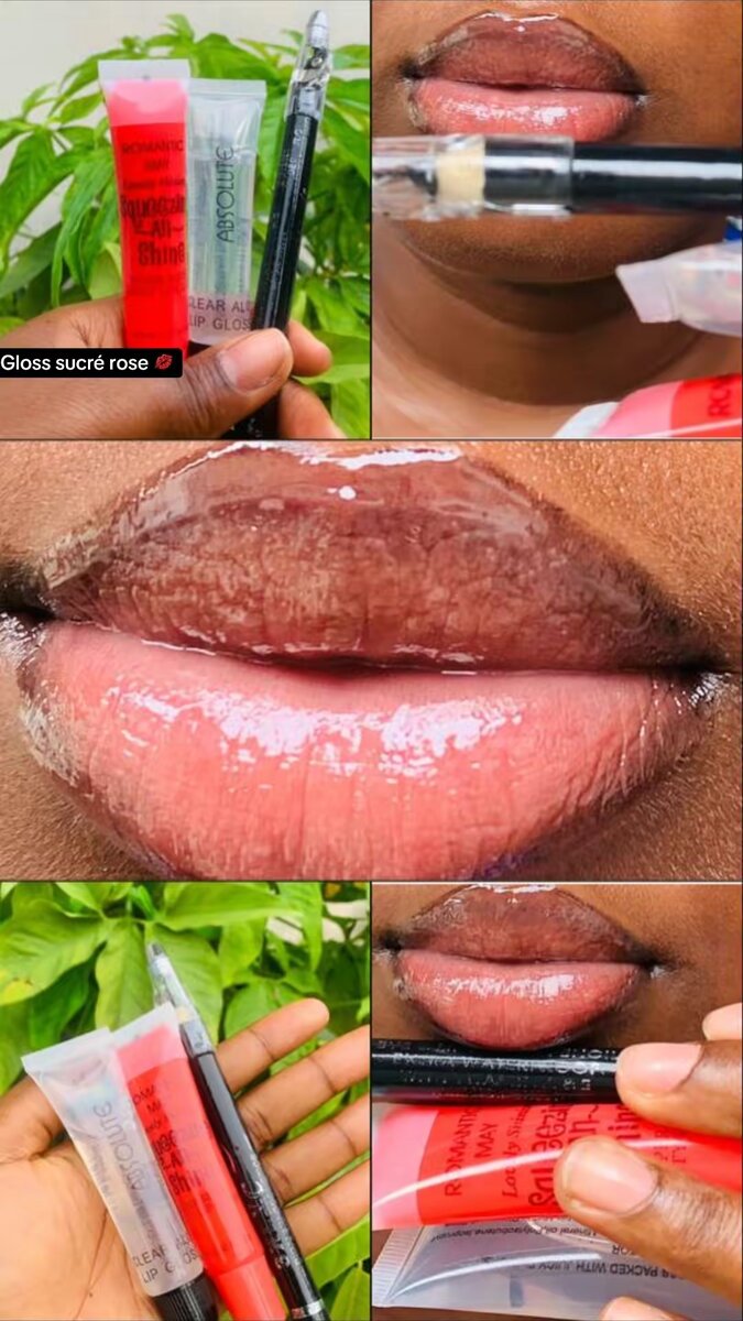 Gloss et crayon à lèvre