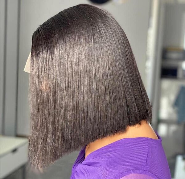  Vietnam SDD bone straight  full frontal wig 