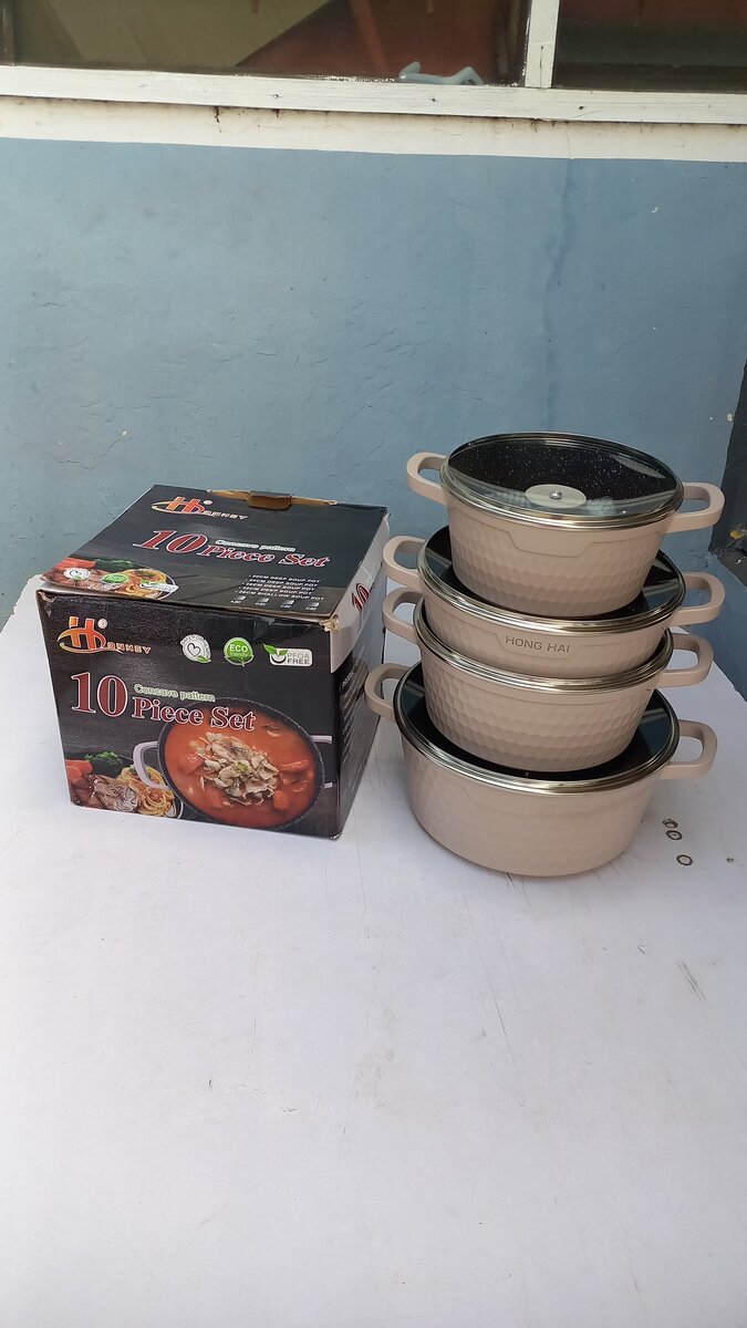 10 pcs Non stick cookware