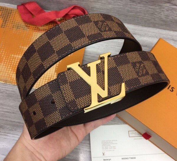 Ceinture de luxe à boucle LV