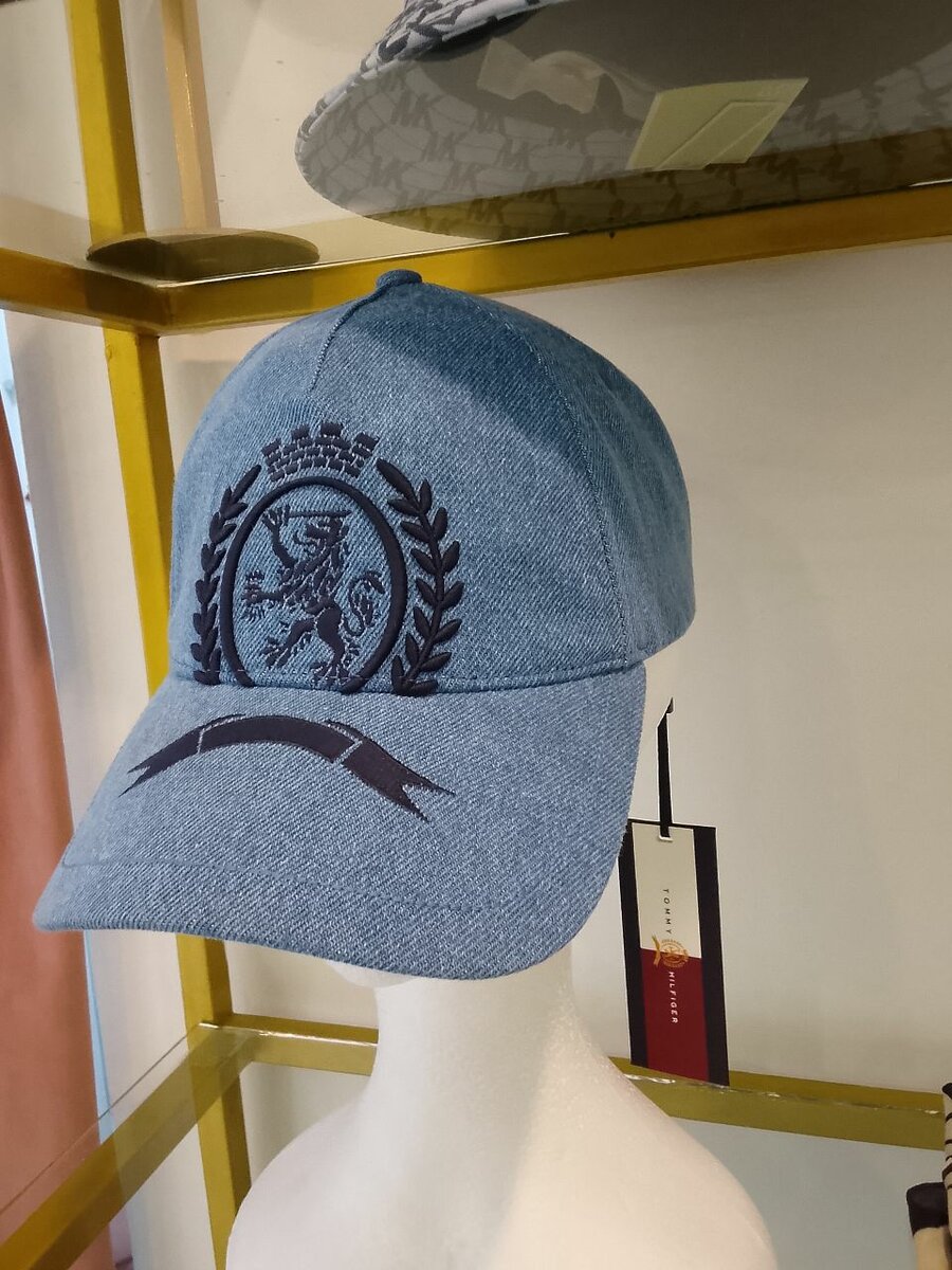 Casquette en jean tommy