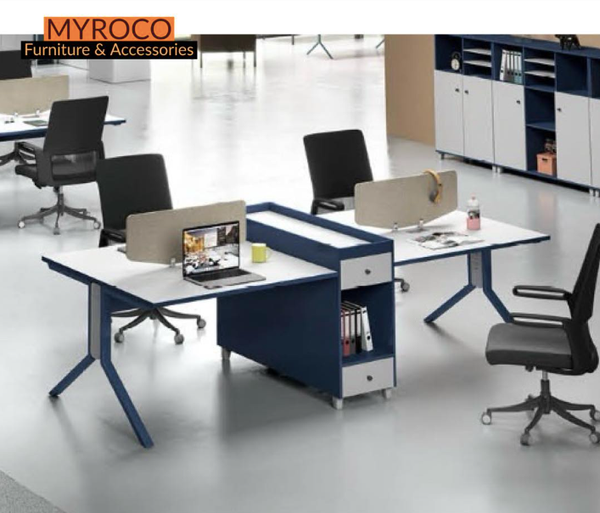 4 seater workstation
