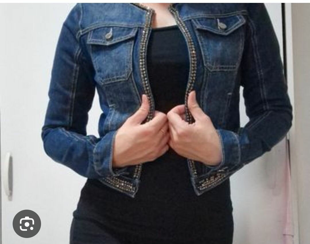 Veste en jean tendance femme