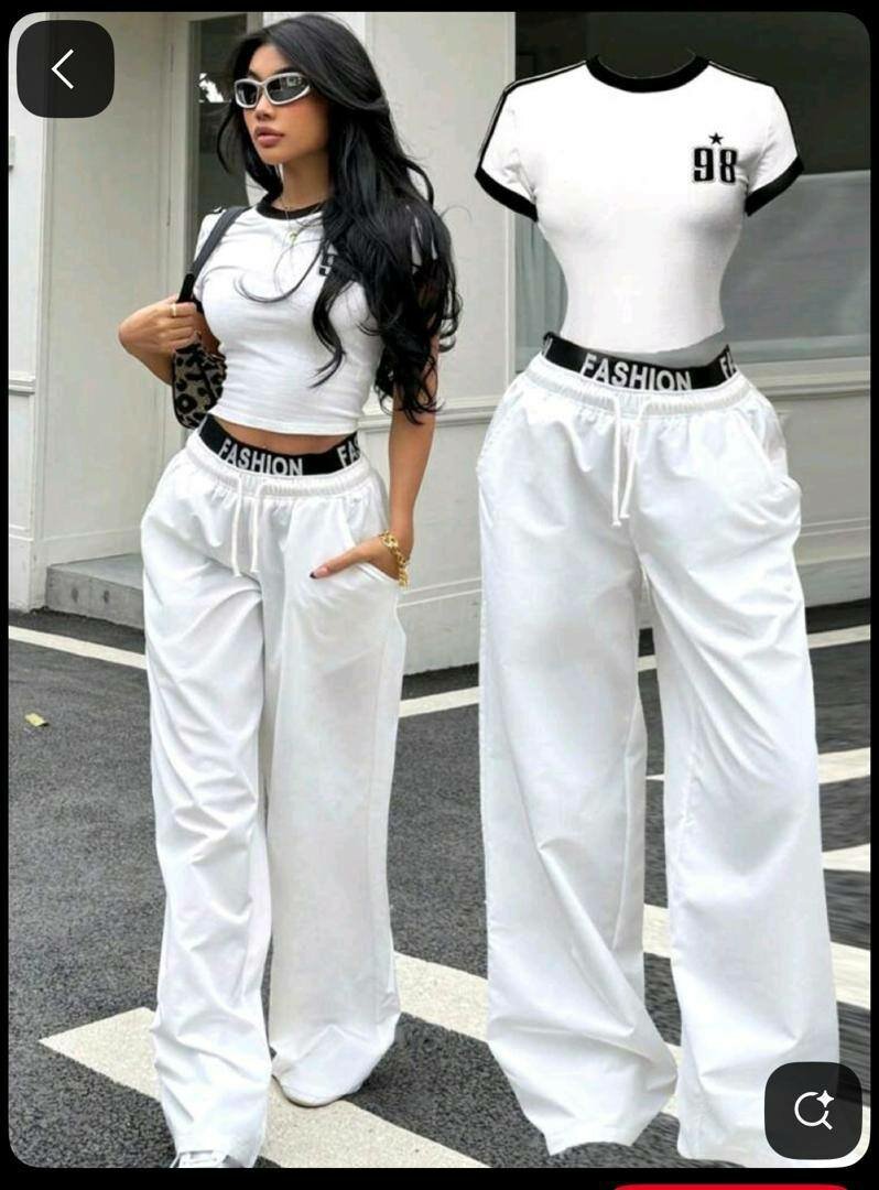 Ensemble de sports féminin blanc