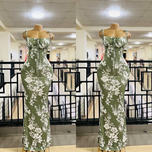 Robe longue élégante femme