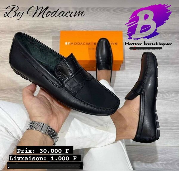 Mocassins noir